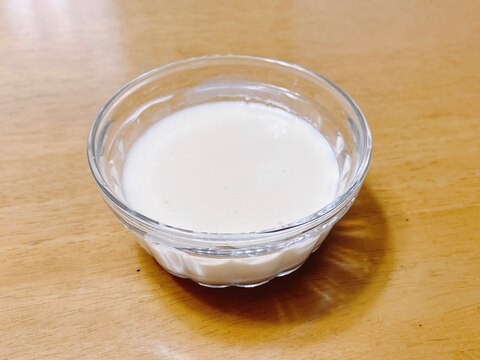 豆乳ミルクプリン